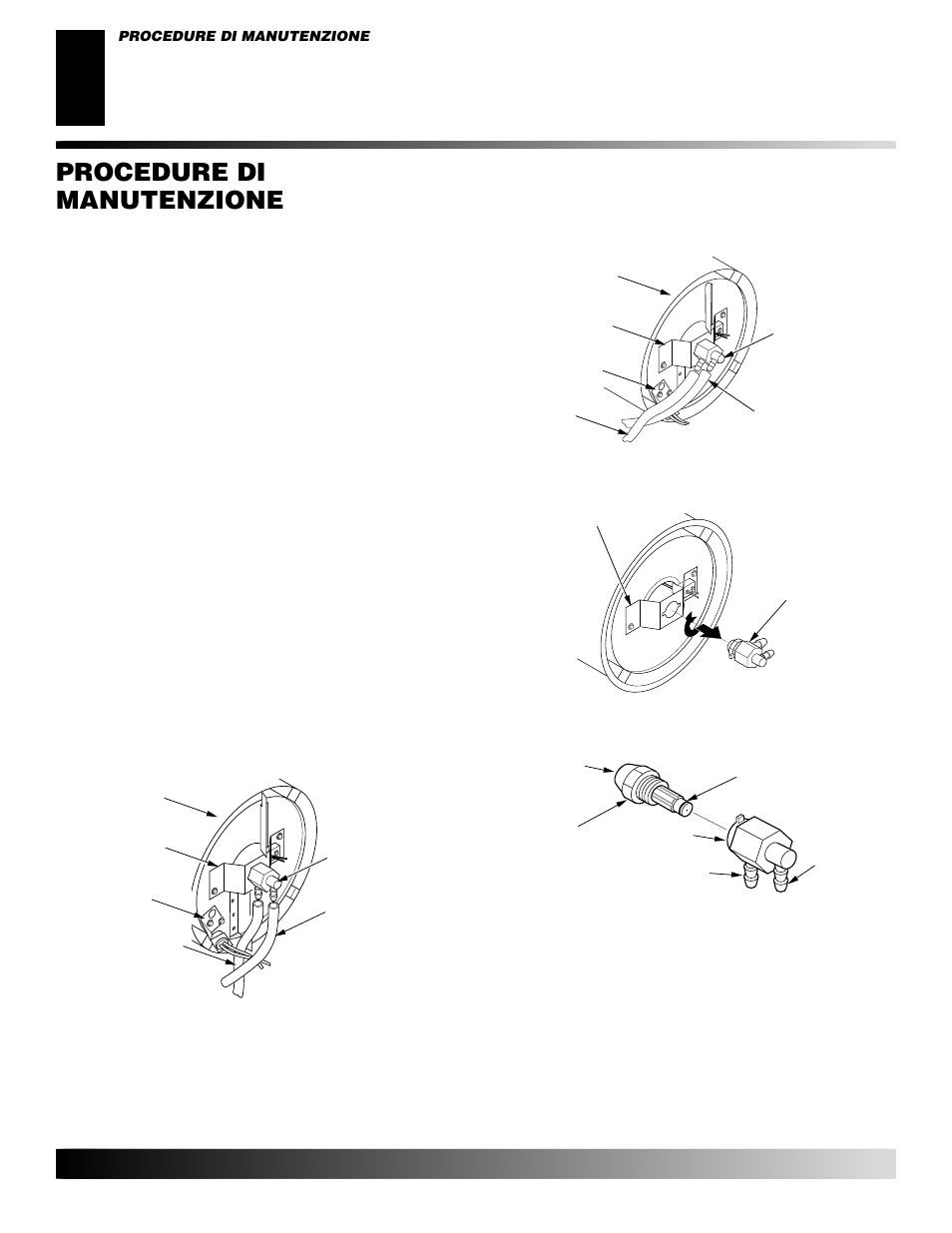 Procedure di manutenzione, Segue | Desa GK30 User Manual | Page 36 / 94