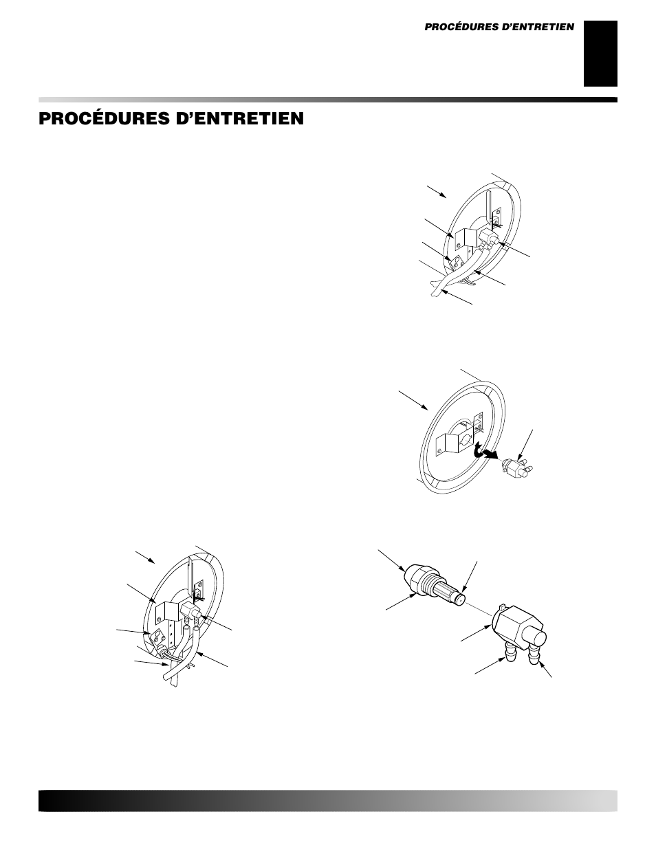 Procédures d’entretien, Suite | Desa GK30 User Manual | Page 59 / 94