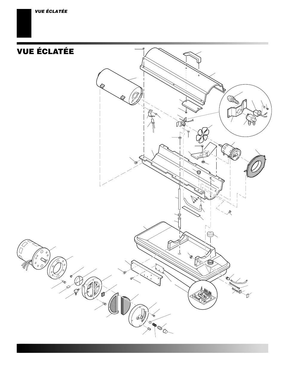 Vue éclatée et liste des pièces, Vue éclatée, Gk20 | Ensemble moteur et pompe | Desa GK30 User Manual | Page 64 / 94