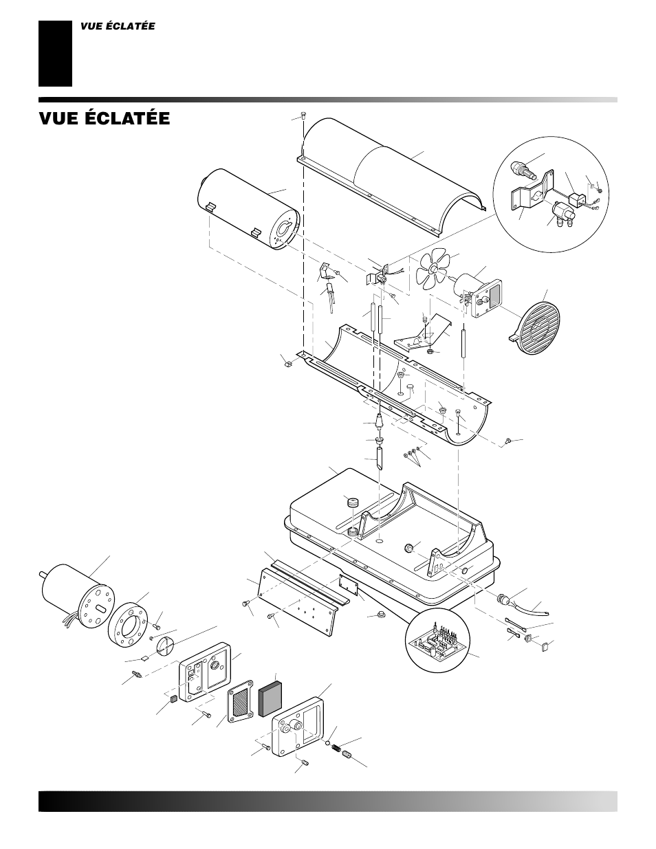 Vue éclatée, Gk30, Ensemble moteur et pompe | Desa GK30 User Manual | Page 66 / 94