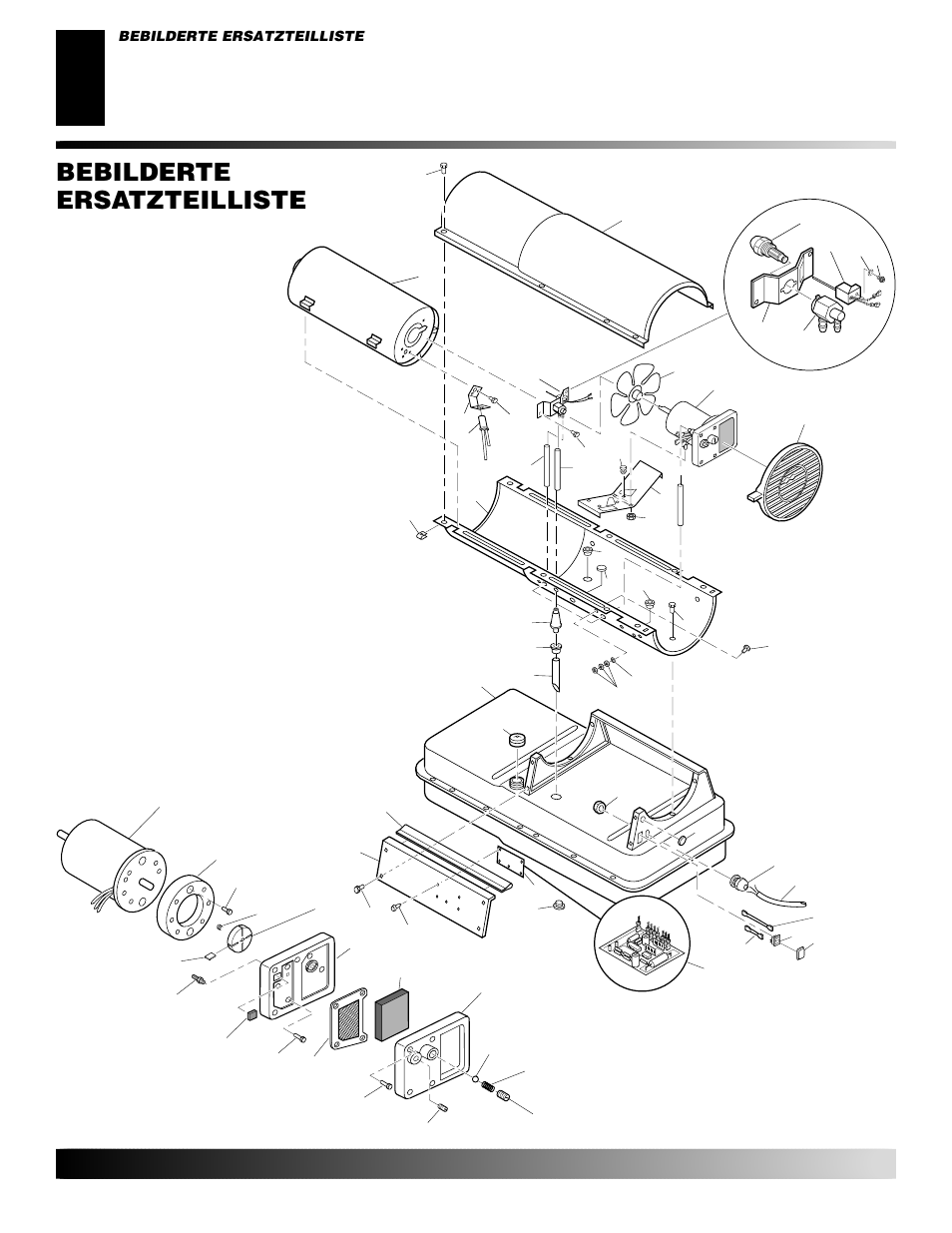 Bebilderte ersatzteilliste, Gk30 modell, Motor- und pumpenbaugruppe | Desa GK30 User Manual | Page 88 / 94