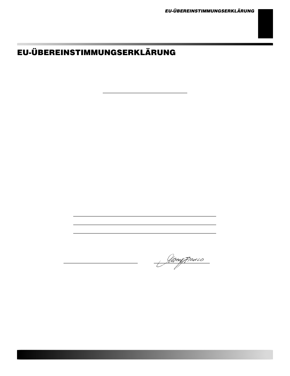 Eu-übereinstimmungserklärung | Desa GK30 User Manual | Page 91 / 94