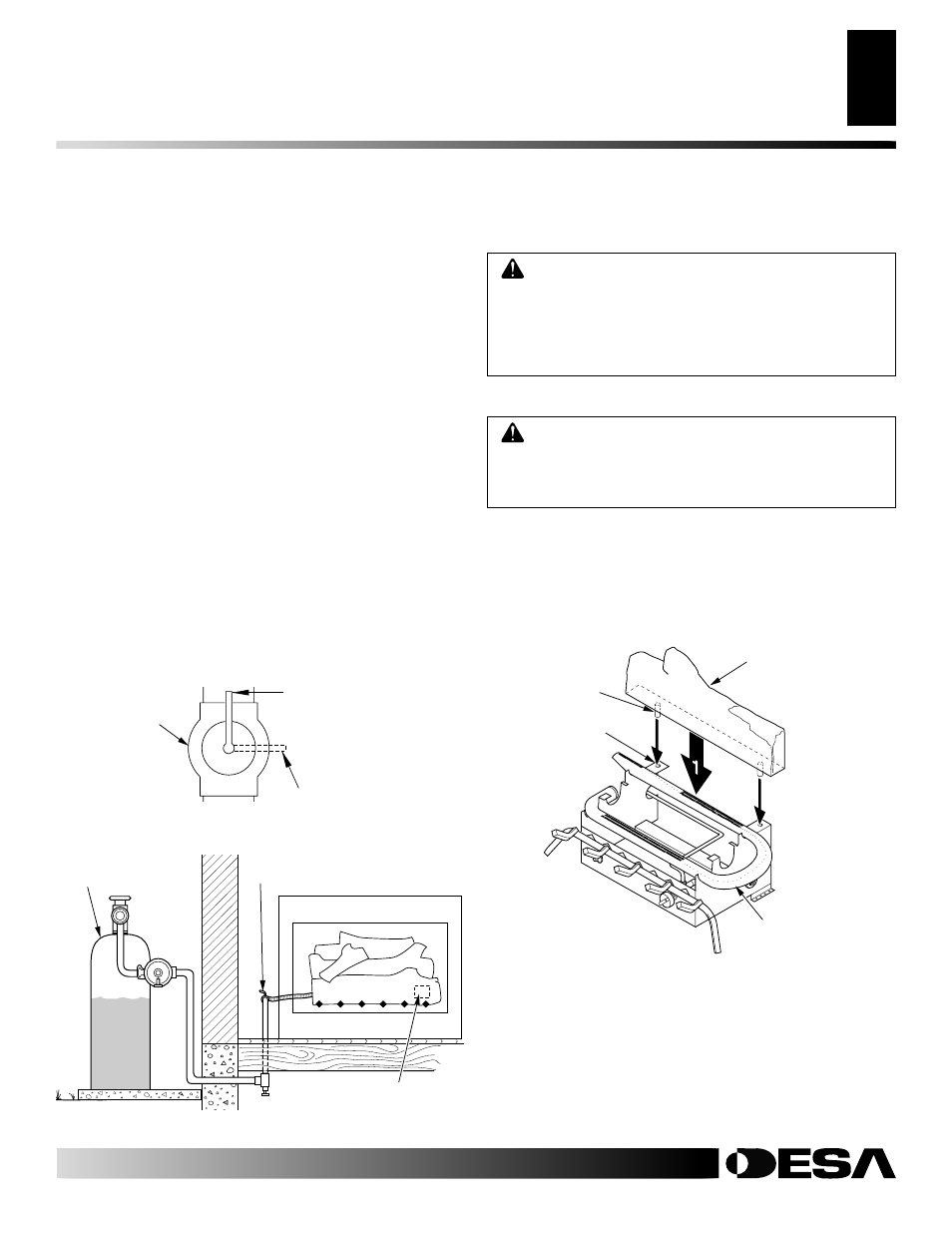 Installation, Continued | Desa CGD3018P User Manual | Page 13 / 44