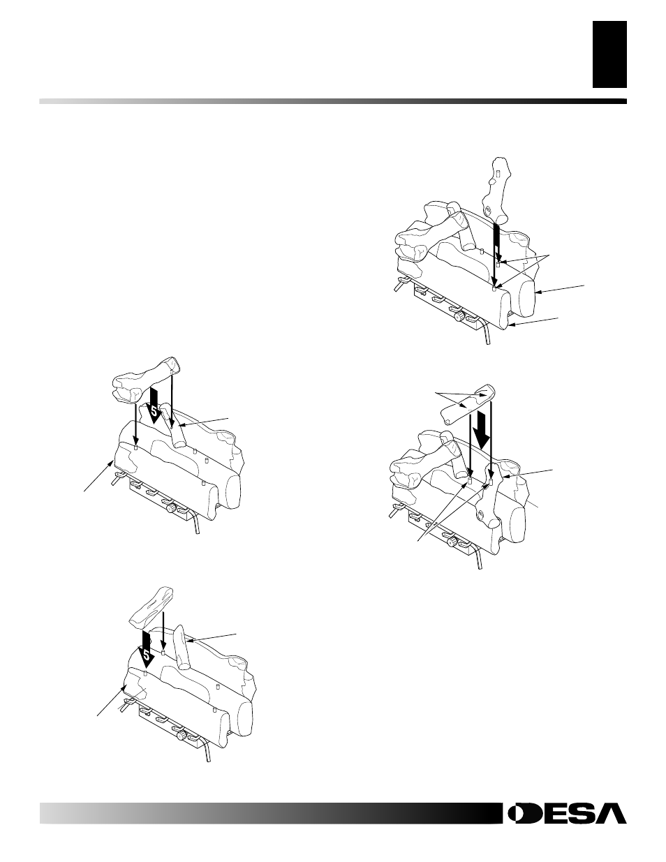 Installation, Continued | Desa CGD3018P User Manual | Page 17 / 44
