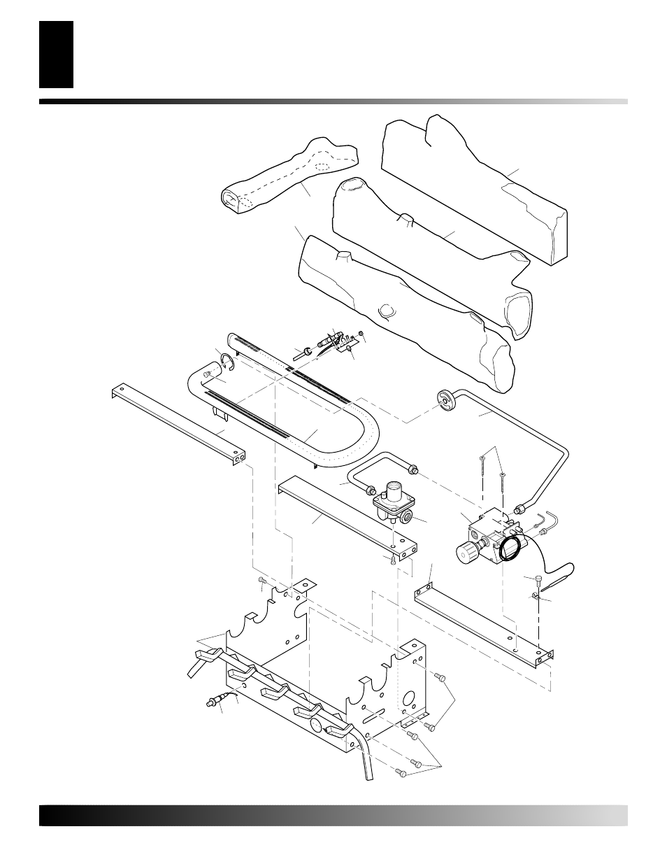 Illustrated parts breakdown | Desa CGD3018P User Manual | Page 32 / 44