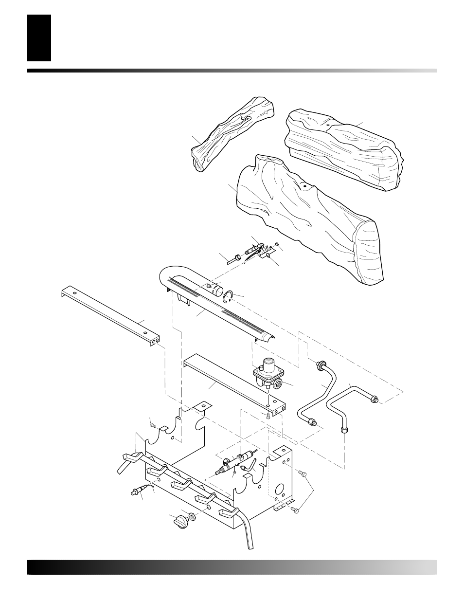 Illustrated parts breakdown | Desa CGD3018P User Manual | Page 38 / 44