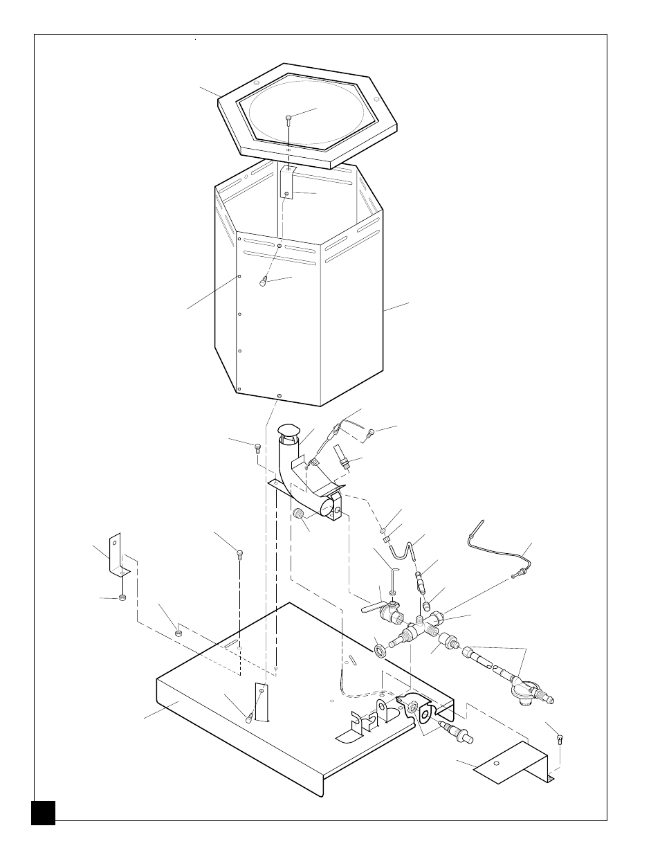 Illustrated parts breakdown rcp80, tc80 | Desa RCP80 User Manual | Page 12 / 16