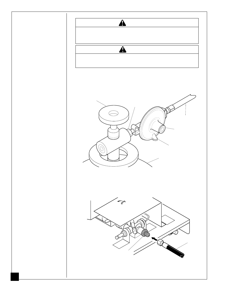 Installation, Warning | Desa RCP80 User Manual | Page 6 / 16