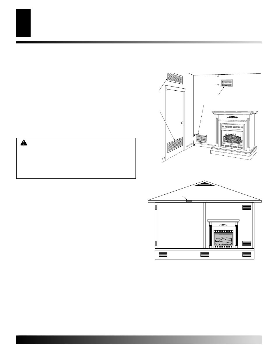 Air for combustion and ventilation, Continued, Ventilation air | Desa FPVF33NR User Manual | Page 6 / 40