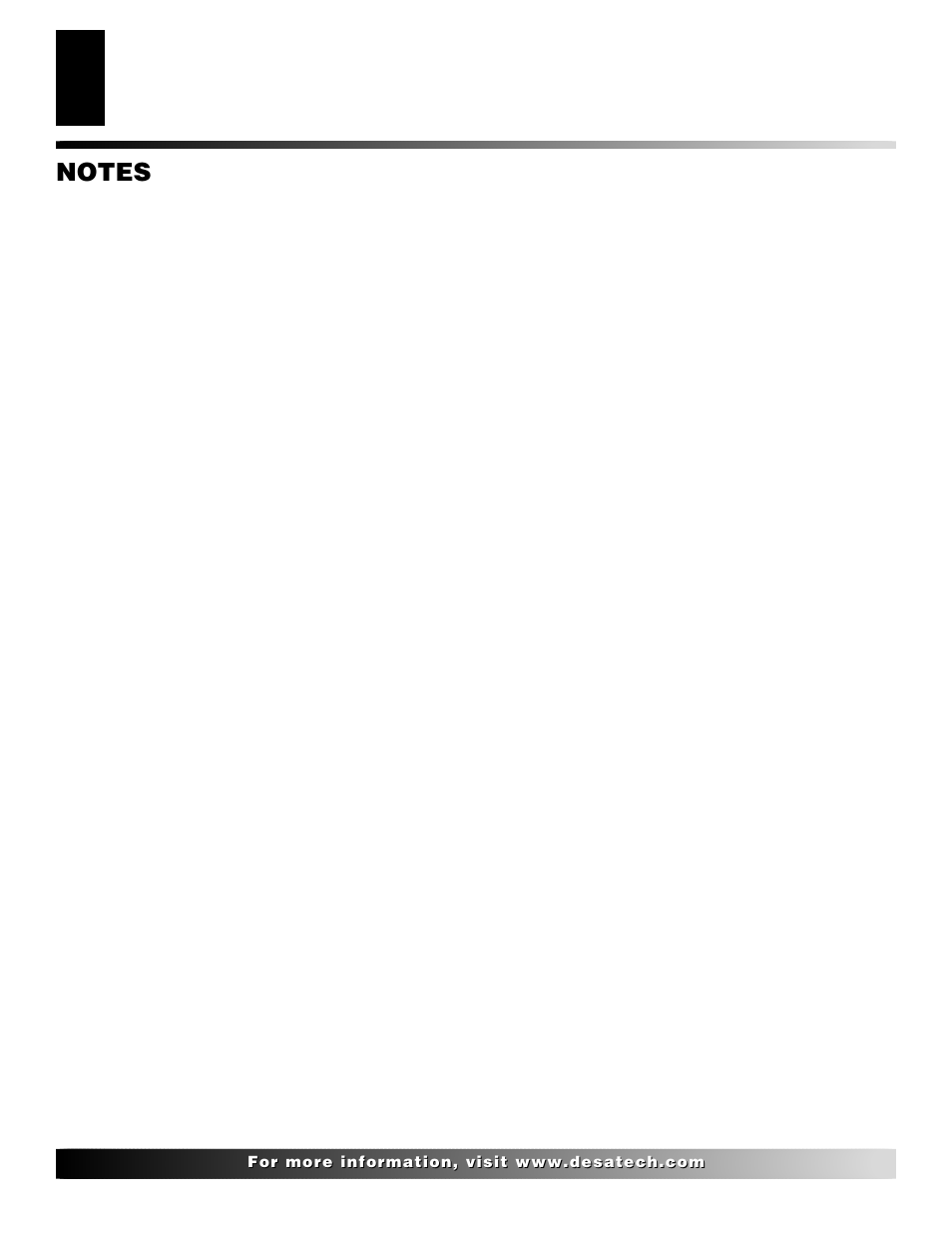 Desa H.S.I. User Manual | Page 16 / 40