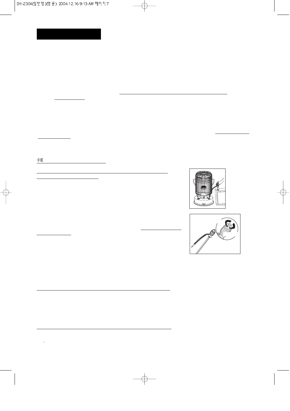 DuraHeat DH 2304 User Manual | Page 6 / 16