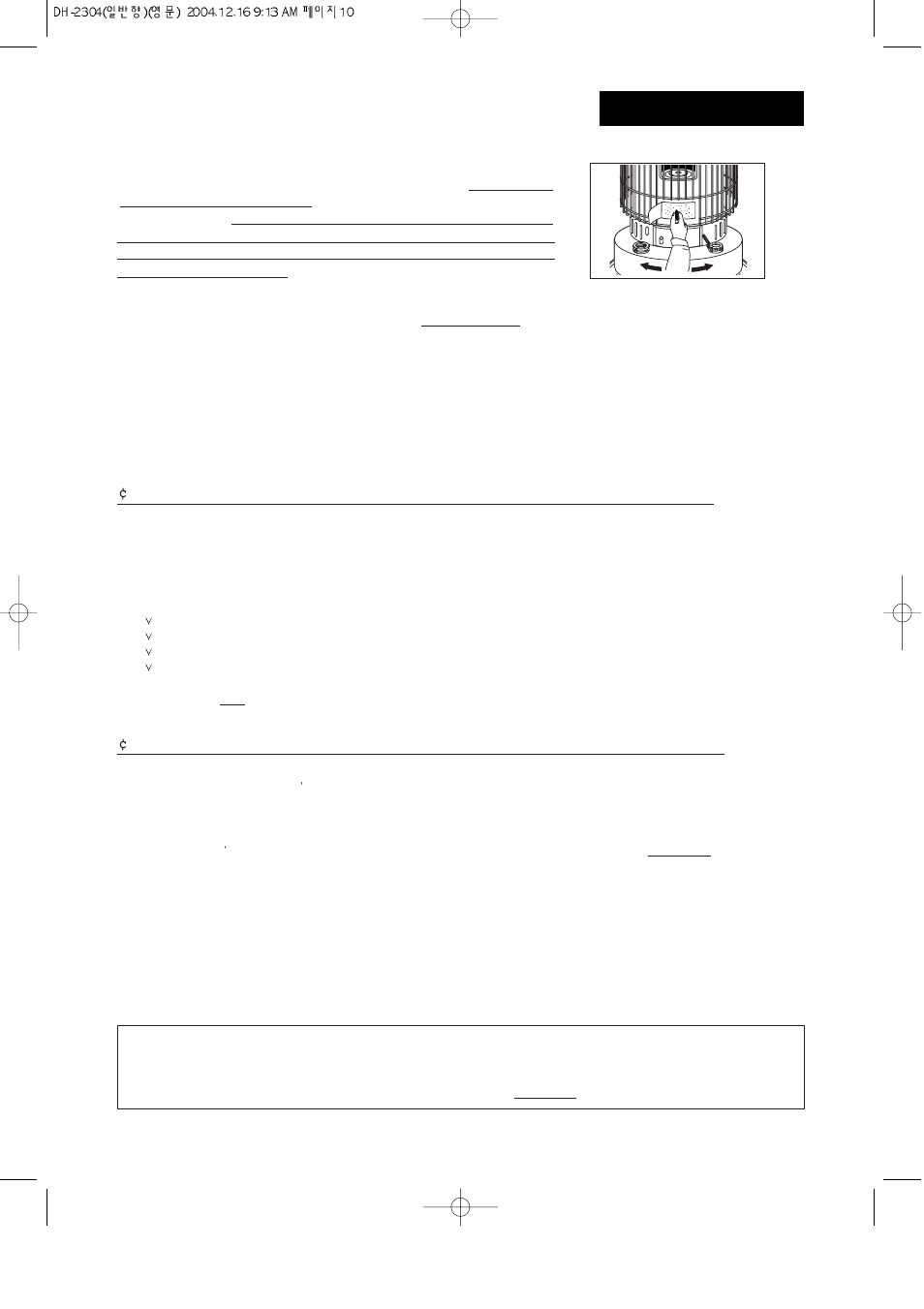 DuraHeat DH 2304 User Manual | Page 9 / 16