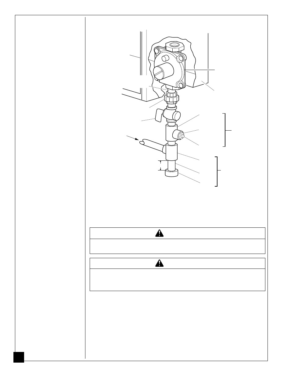 Checking gas connections, Connecting to gas supply, Warning | Desa CGN10T User Manual | Page 14 / 32