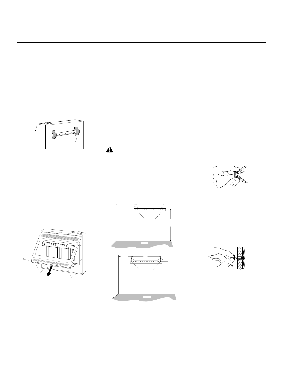 Owner’s manual, Installing to wall, Continued | Installing heater to wall | Desa RP30D User Manual | Page 7 / 24