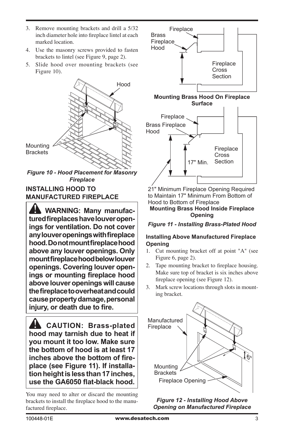 Desa GA6052 User Manual | Page 3 / 8