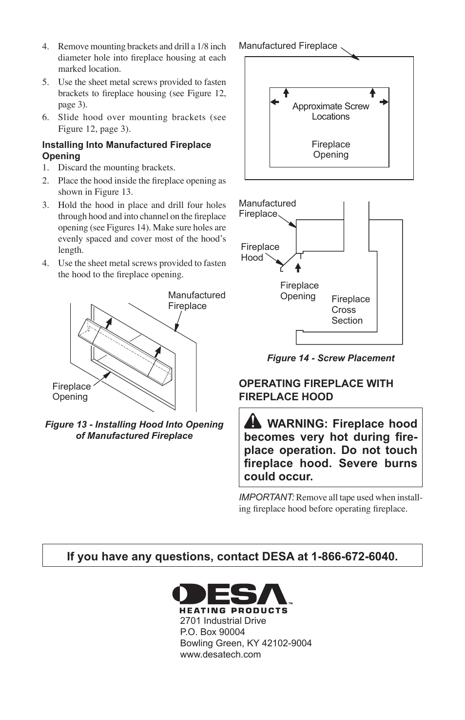 Desa GA6052 User Manual | Page 4 / 8