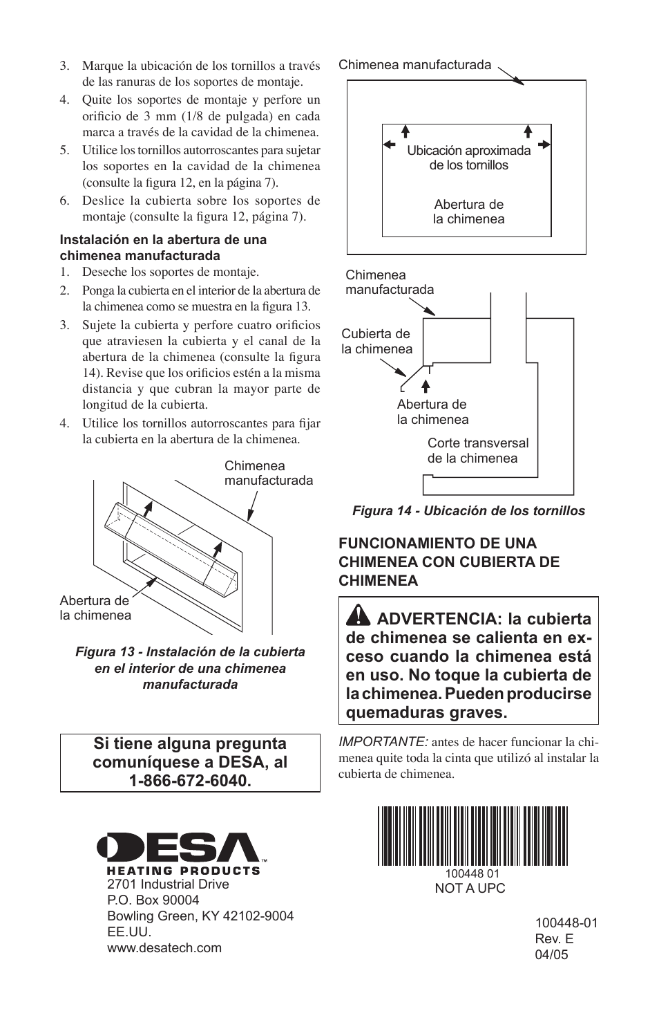 Desa GA6052 User Manual | Page 8 / 8