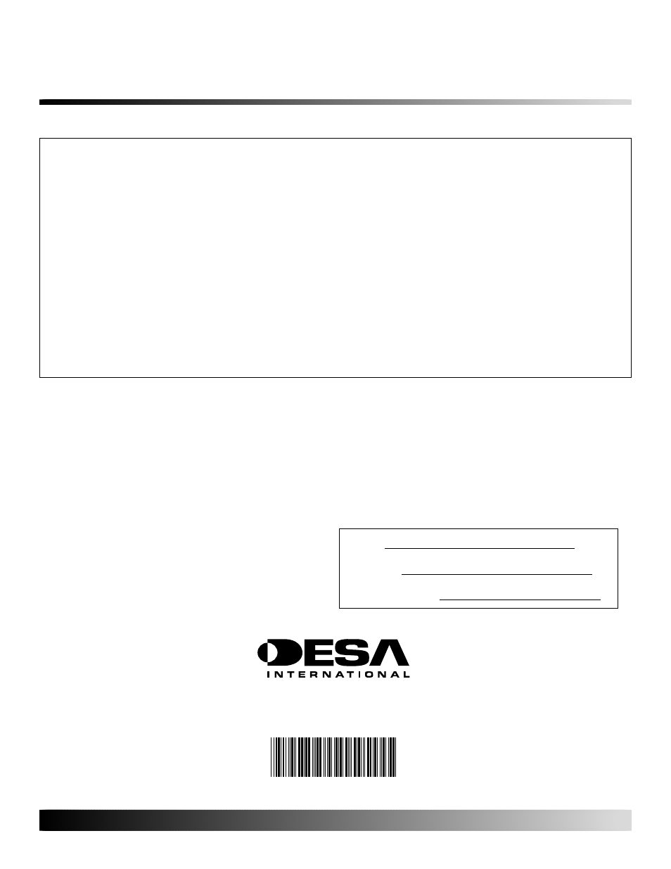 Warranty and repair service | Desa TC80V User Manual | Page 14 / 14