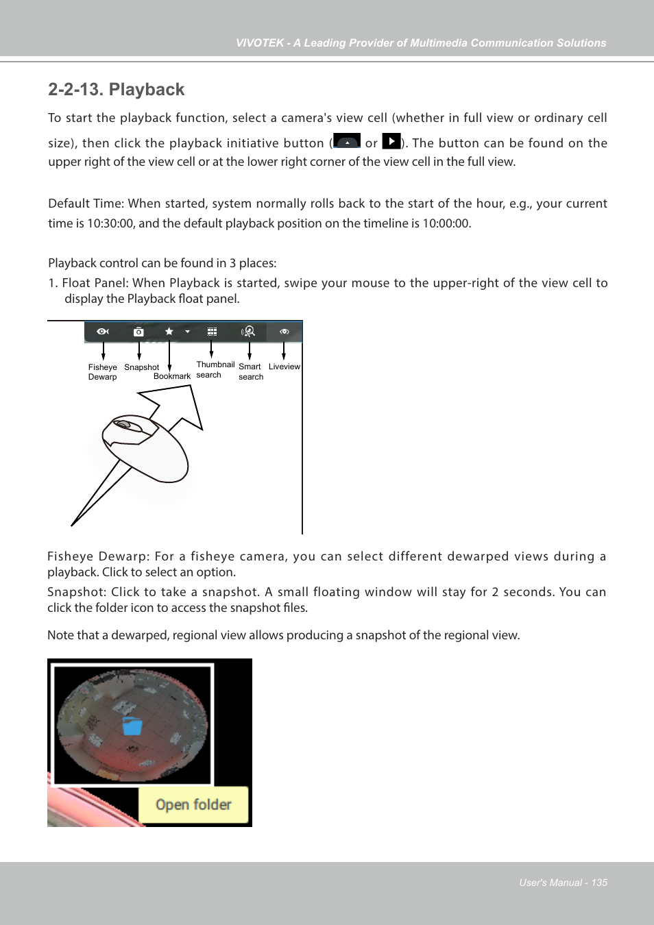 2-13. playback | Vivotek NR9682-v2 64-Channel NVR (No HDD) User Manual | Page 135 / 296