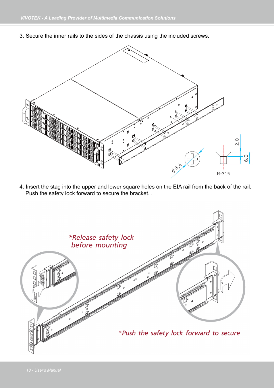 Vivotek NR9682-v2 64-Channel NVR (No HDD) User Manual | Page 18 / 296