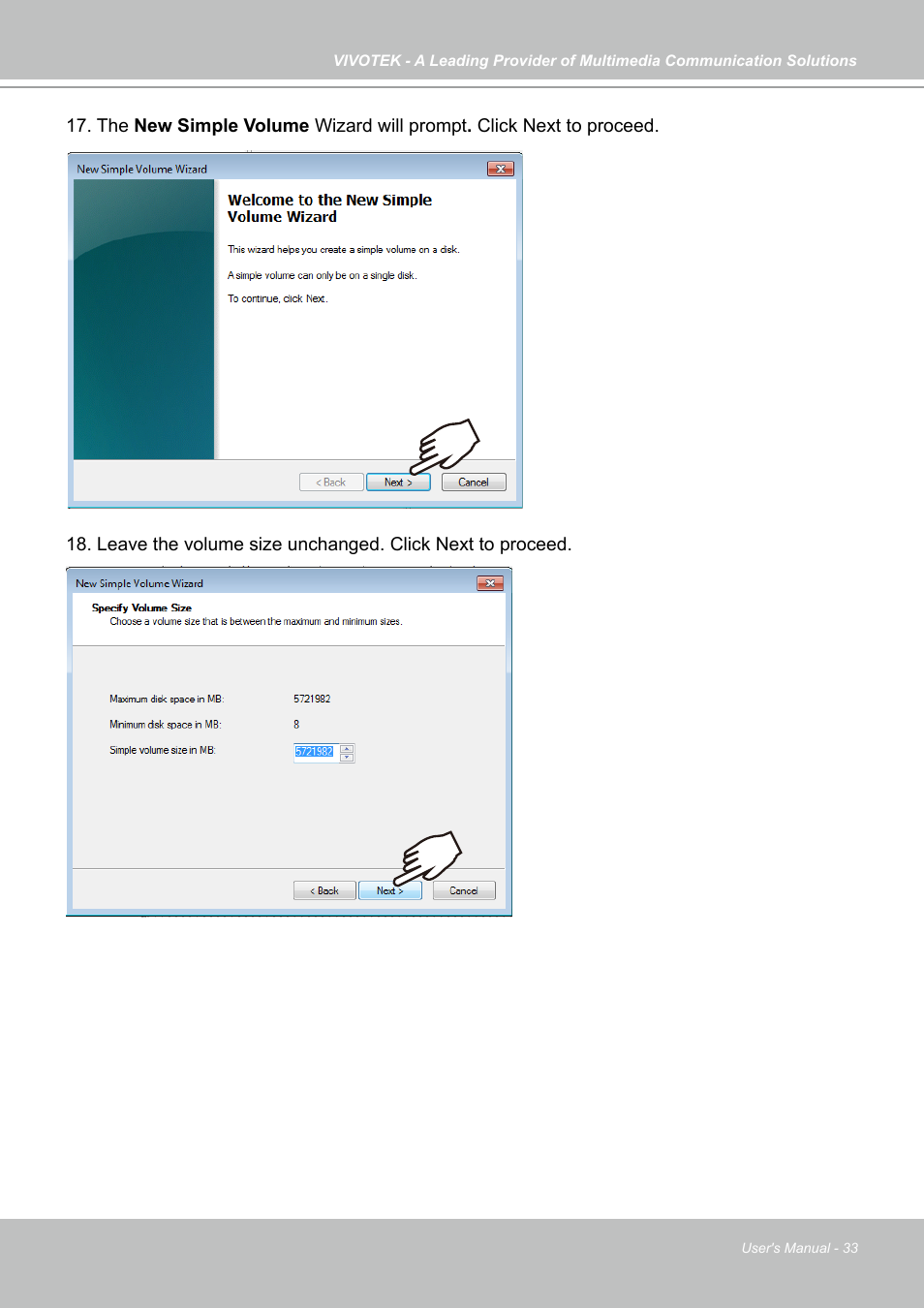 Vivotek NR9682-v2 64-Channel NVR (No HDD) User Manual | Page 33 / 296