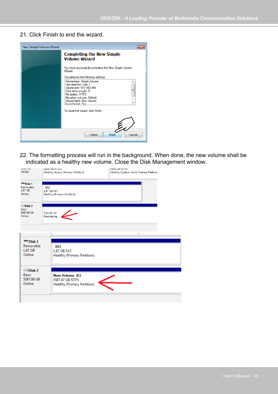 Vivotek NR9682-v2 64-Channel NVR (No HDD) User Manual | Page 35 / 296