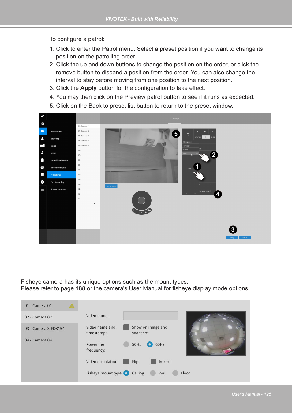 Vivotek ND9542P 32-Channel 4K UHD NVR (No HDD) User Manual | Page 125 / 197