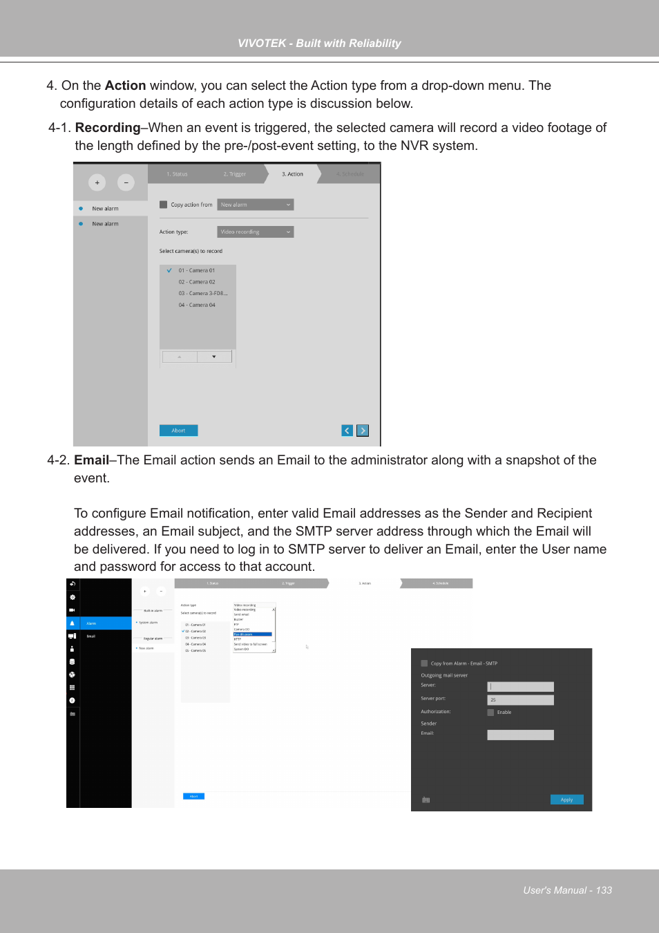Vivotek ND9542P 32-Channel 4K UHD NVR (No HDD) User Manual | Page 133 / 197