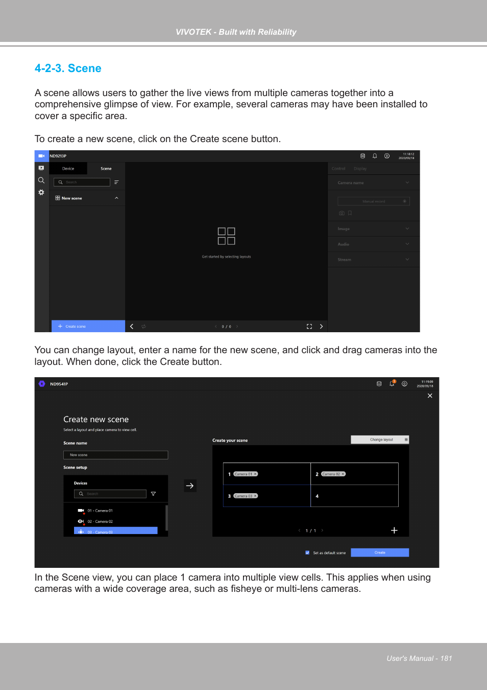 2-3. scene | Vivotek ND9542P 32-Channel 4K UHD NVR (No HDD) User Manual | Page 181 / 197