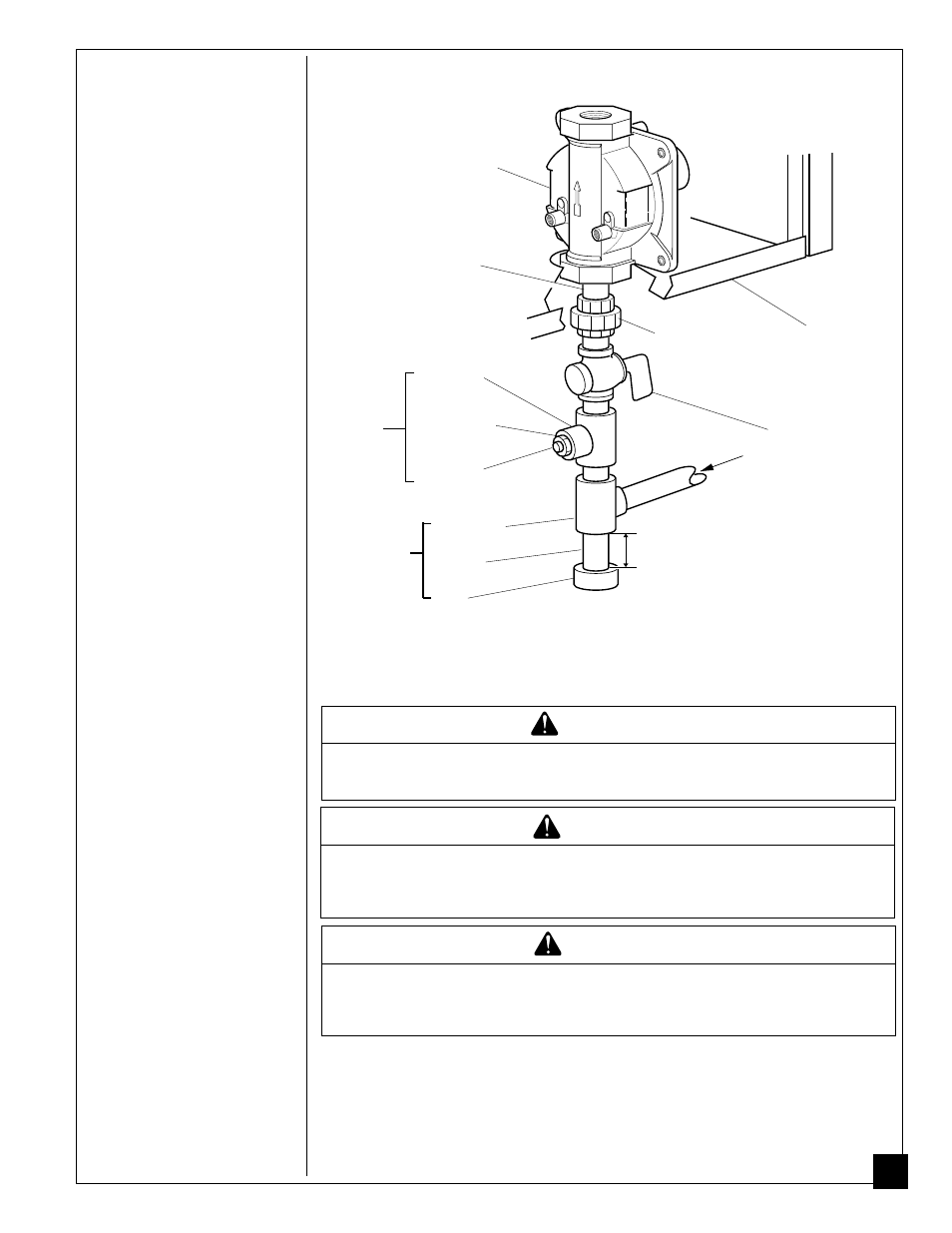 Checking gas connections, Connecting to gas supply, Warning | Caution | Desa CGP18B User Manual | Page 15 / 32