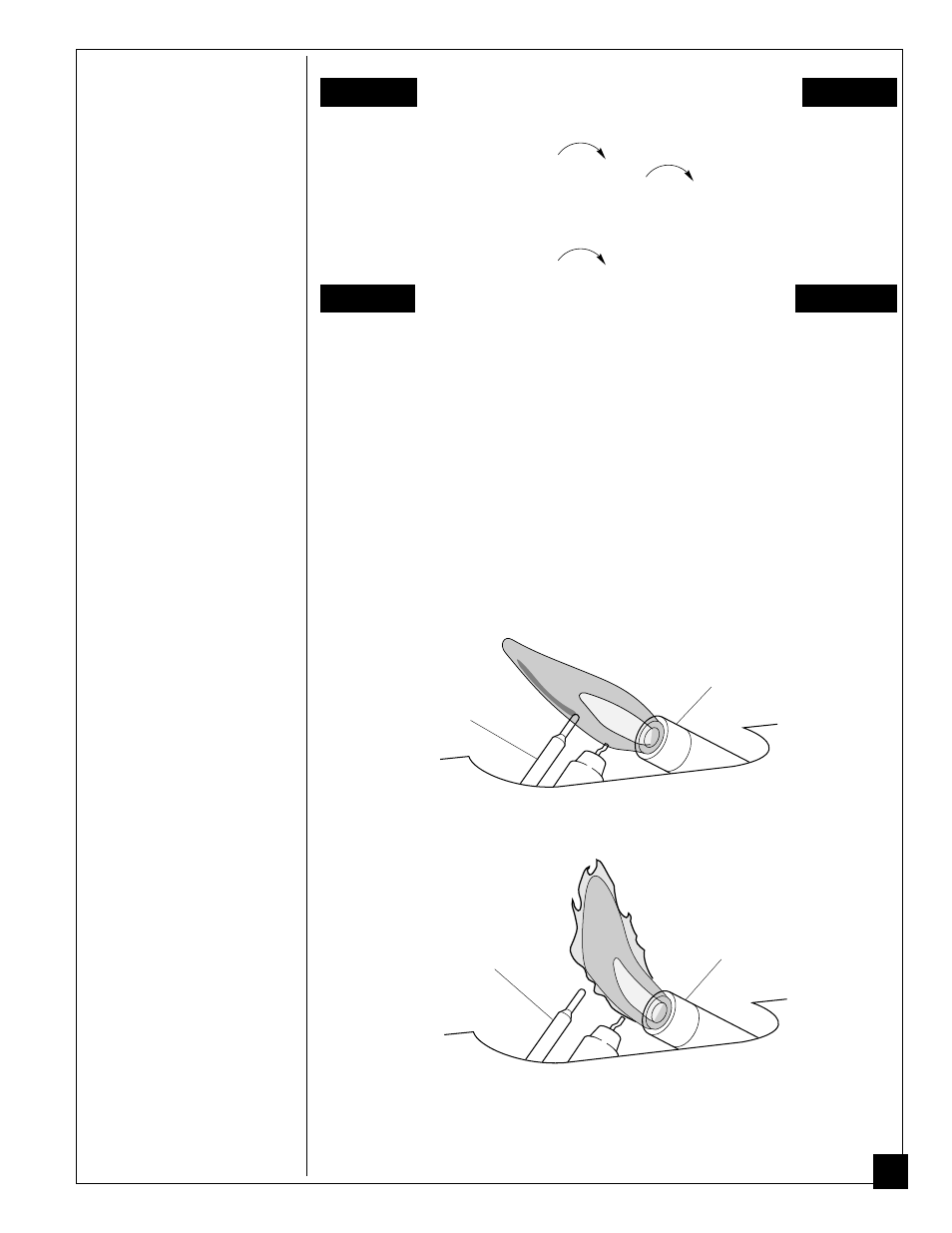 Operating heater, Inspecting burner, Manual lighting procedure | Desa CGP18B User Manual | Page 19 / 32