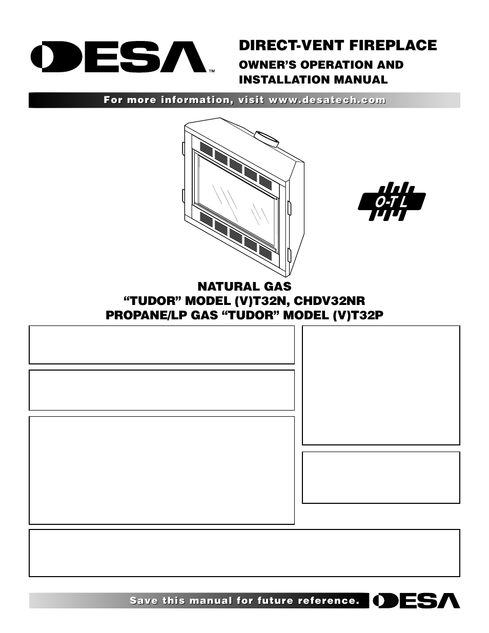 Desa T32N User Manual | 38 pages