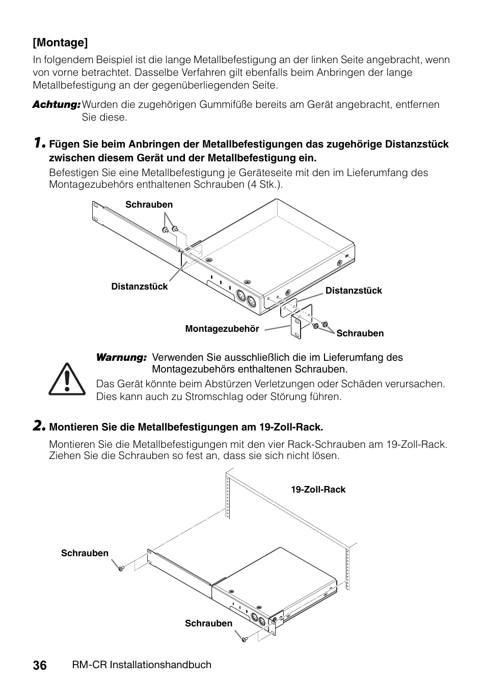 Yamaha RM-CR Remote Conference Processor with Dante User Manual | Page 36 / 208