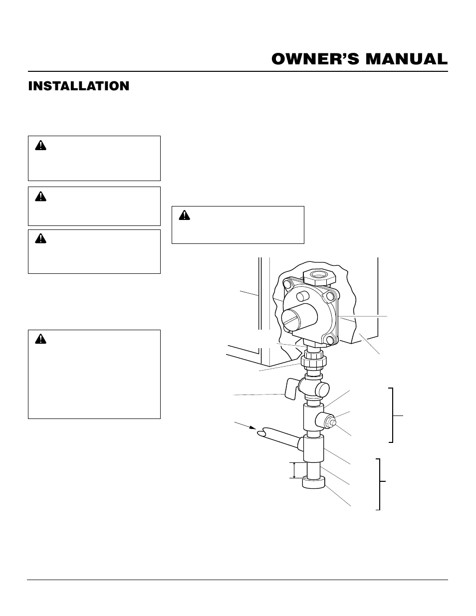 Owner’s manual, Installation, Continued | Desa CGR2N User Manual | Page 9 / 20