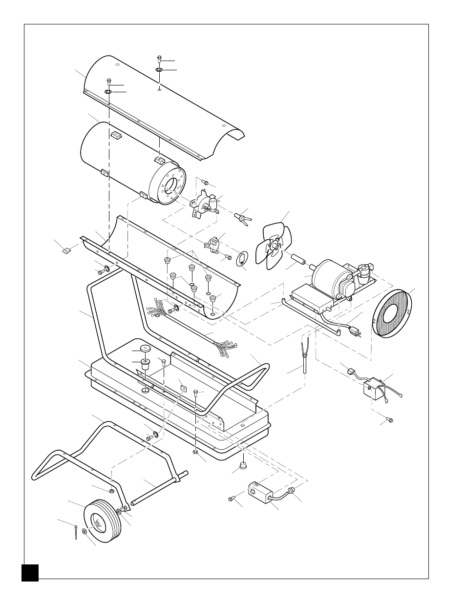 Illustrated parts breakdown | Desa B350CE User Manual | Page 20 / 24