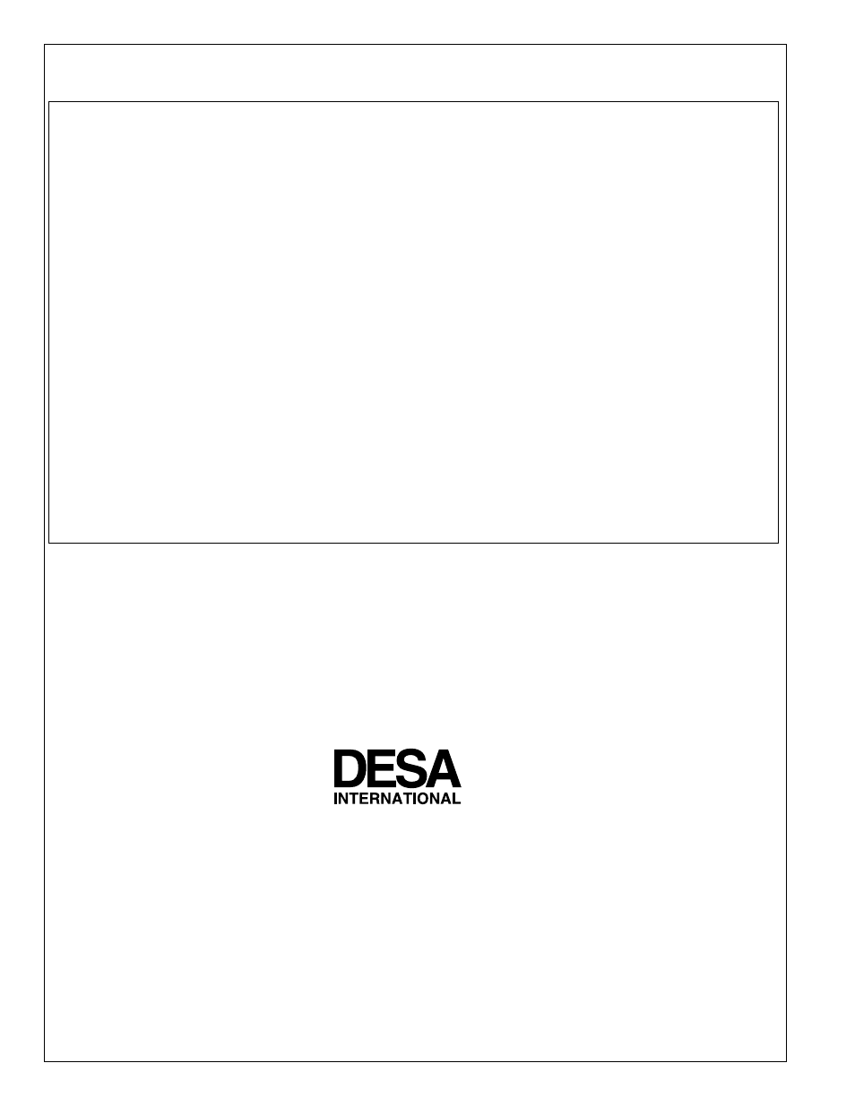 Warranty and repair service | Desa B350CE User Manual | Page 24 / 24