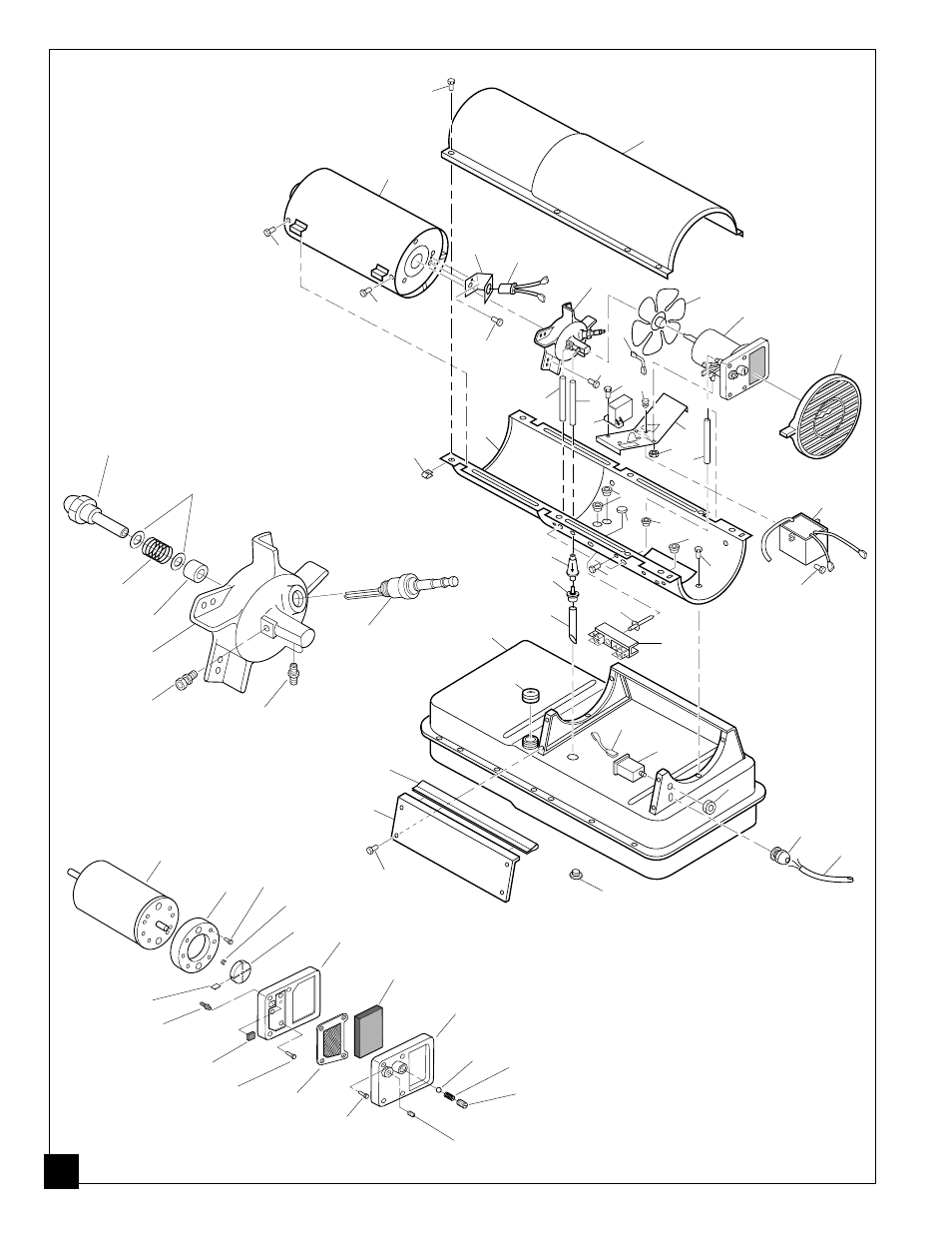 Illustrated parts breakdown | Desa BY150ECA User Manual | Page 18 / 24
