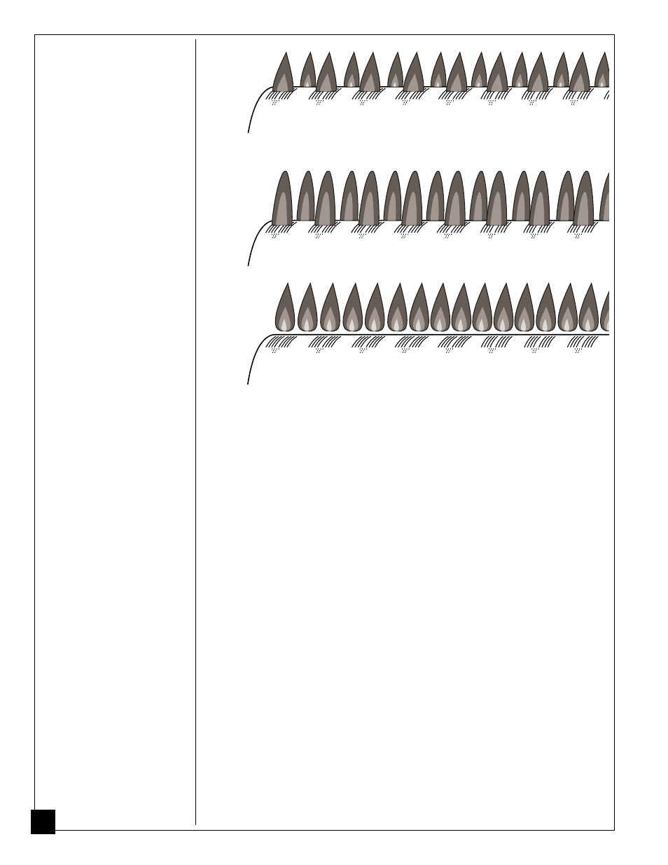 Inspecting pilot and burner flame | Desa CGB35P User Manual | Page 24 / 40