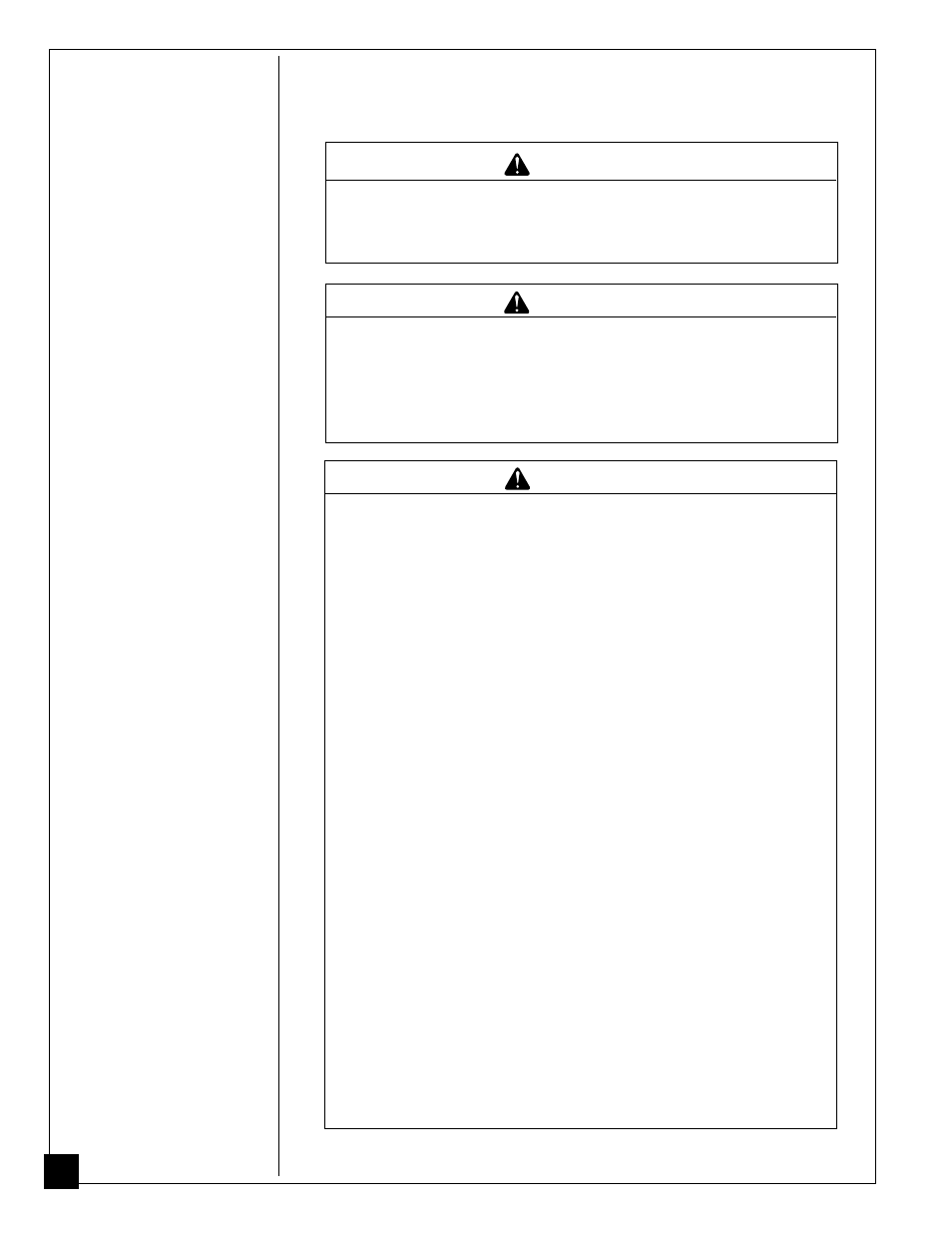 Installing heater, Warning | Desa CGB35P User Manual | Page 8 / 40