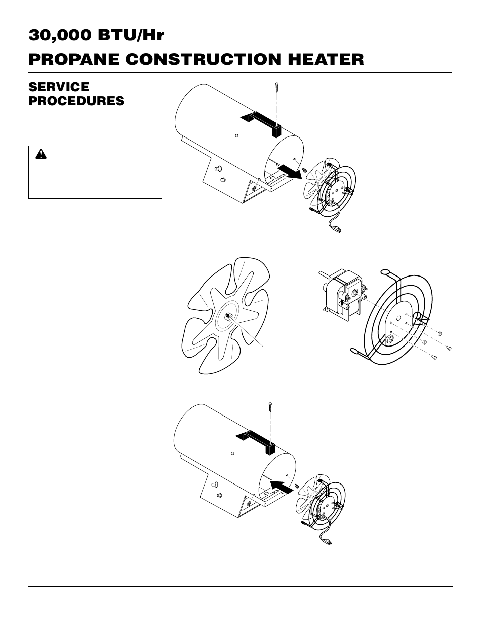 Service procedures | Desa 30LP User Manual | Page 8 / 14