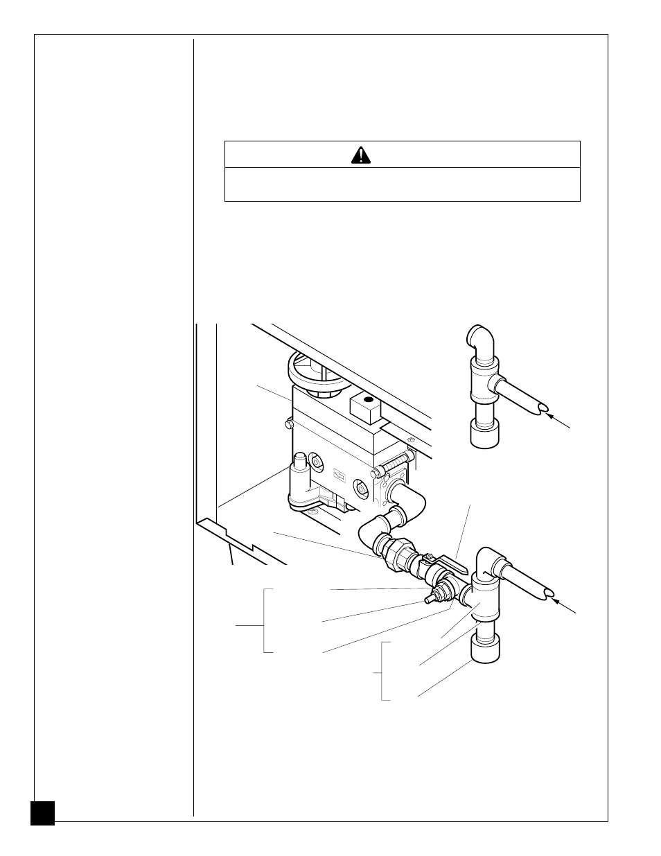 Installing heater, Caution | Desa GVC35NA User Manual | Page 12 / 36