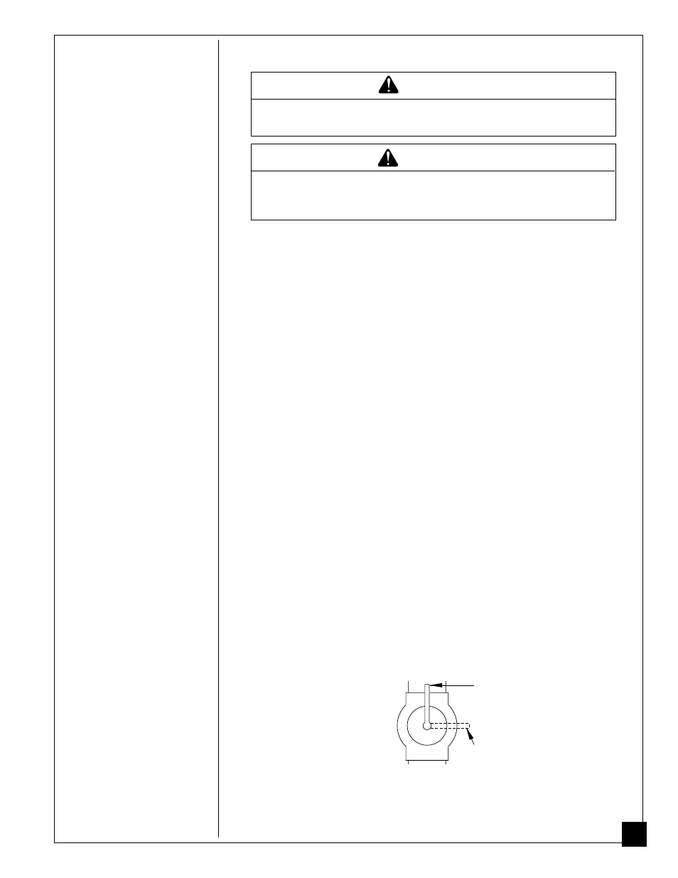 Installing heater, Warning | Desa GVC35NA User Manual | Page 13 / 36