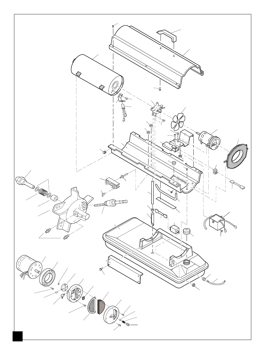 Illustrated parts breakdown | Desa 70 User Manual | Page 22 / 32