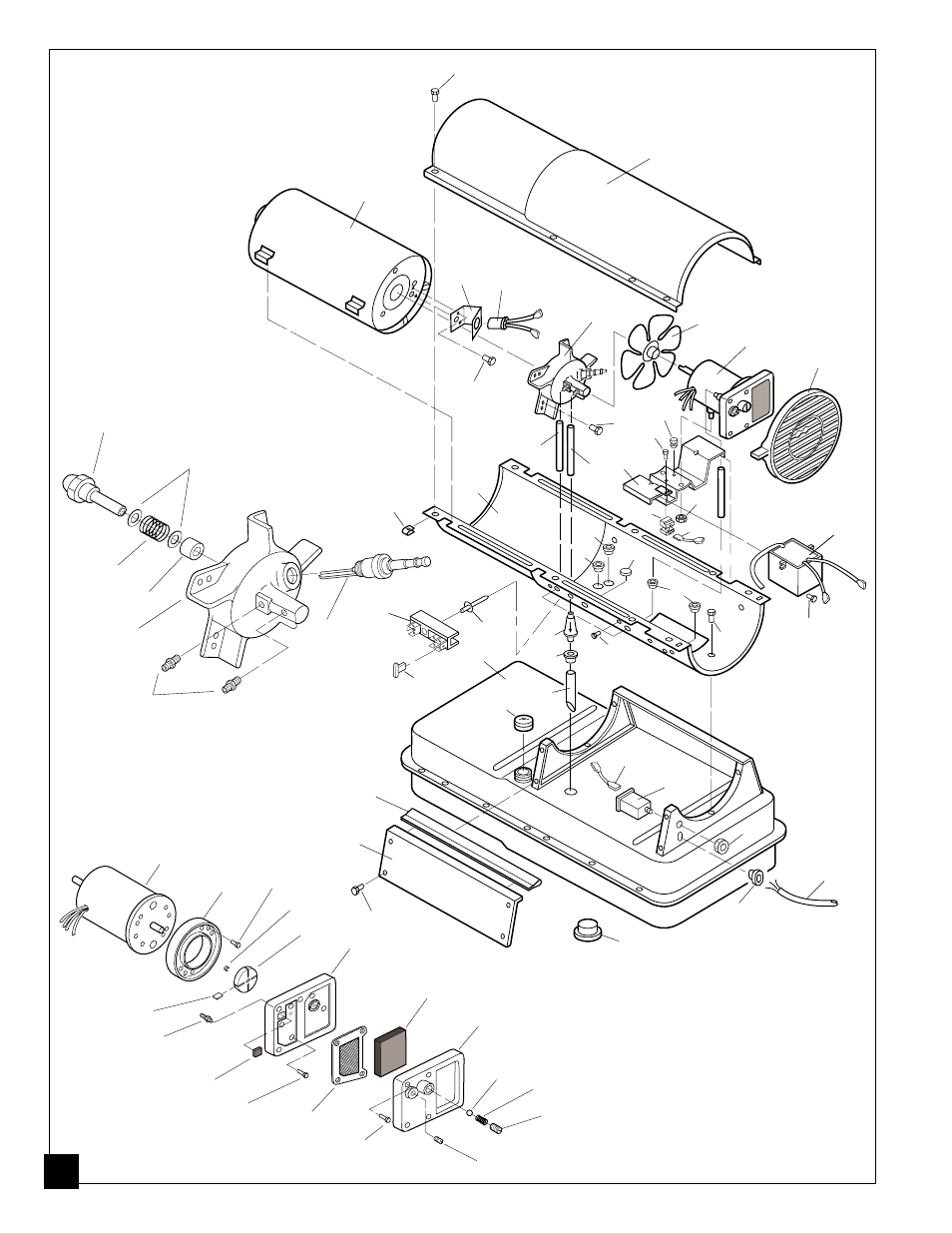 Illustrated parts breakdown | Desa 70 User Manual | Page 24 / 32