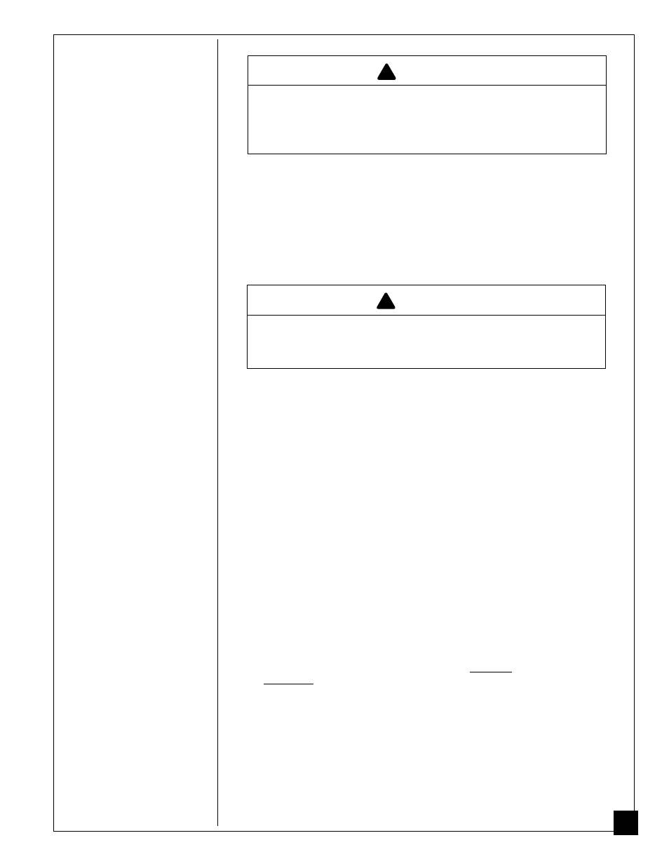 Ventilation operation, Warning | Desa 70 User Manual | Page 7 / 32