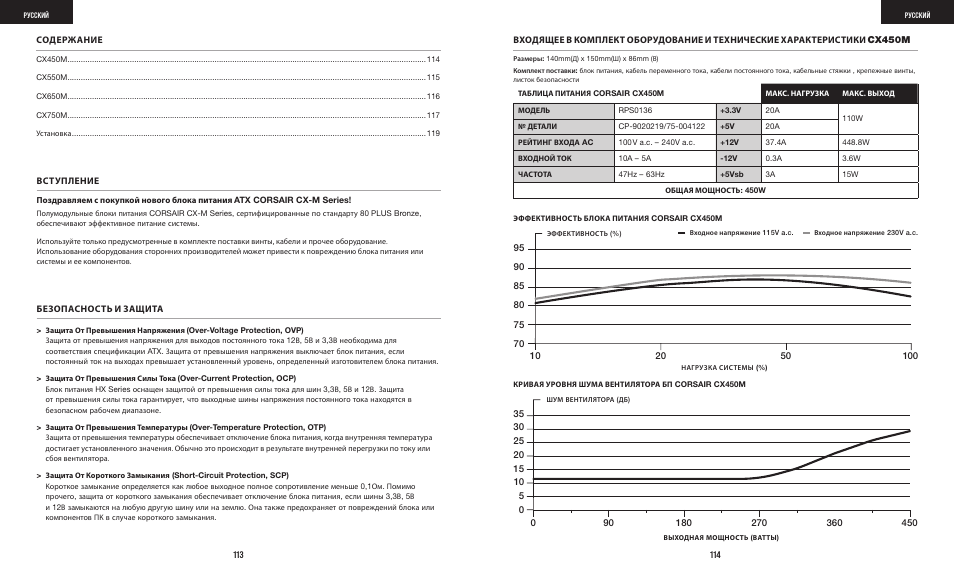 Corsair CX-M Series CX750M 750W 80 PLUS Bronze Semi-Modular Power Supply User Manual | Page 59 / 79