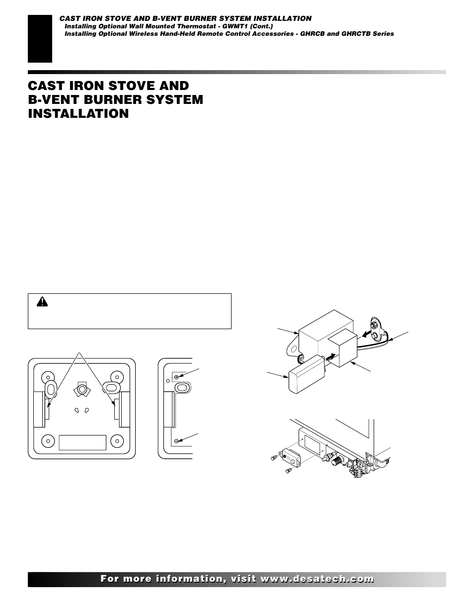 Continued | Desa SBVBN(C) User Manual | Page 16 / 36