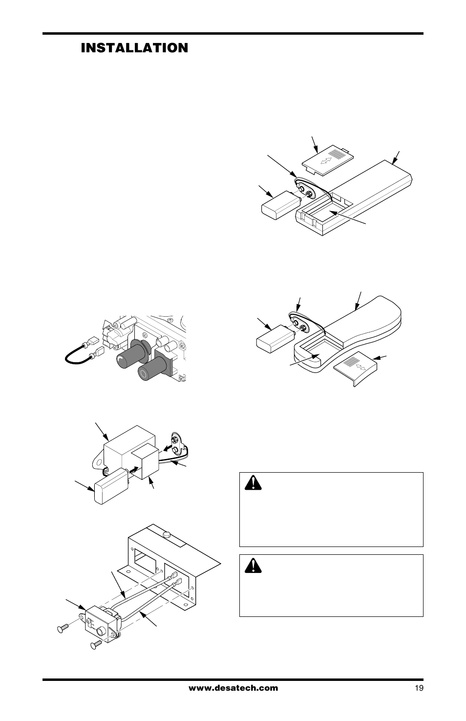 Installation, Continued | Desa FDCFRN User Manual | Page 19 / 44