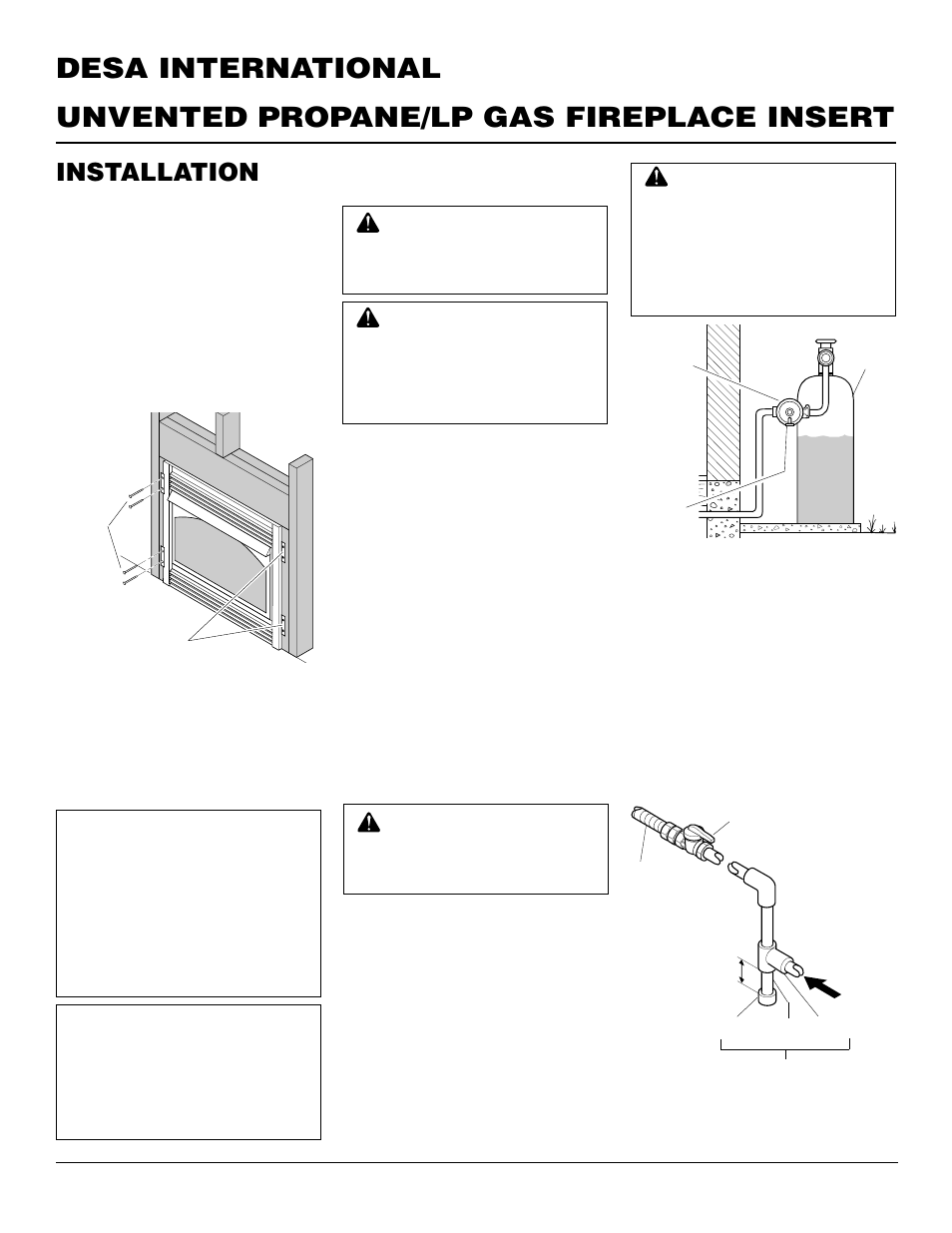 Installation, Continued | Desa VI33PR User Manual | Page 10 / 28