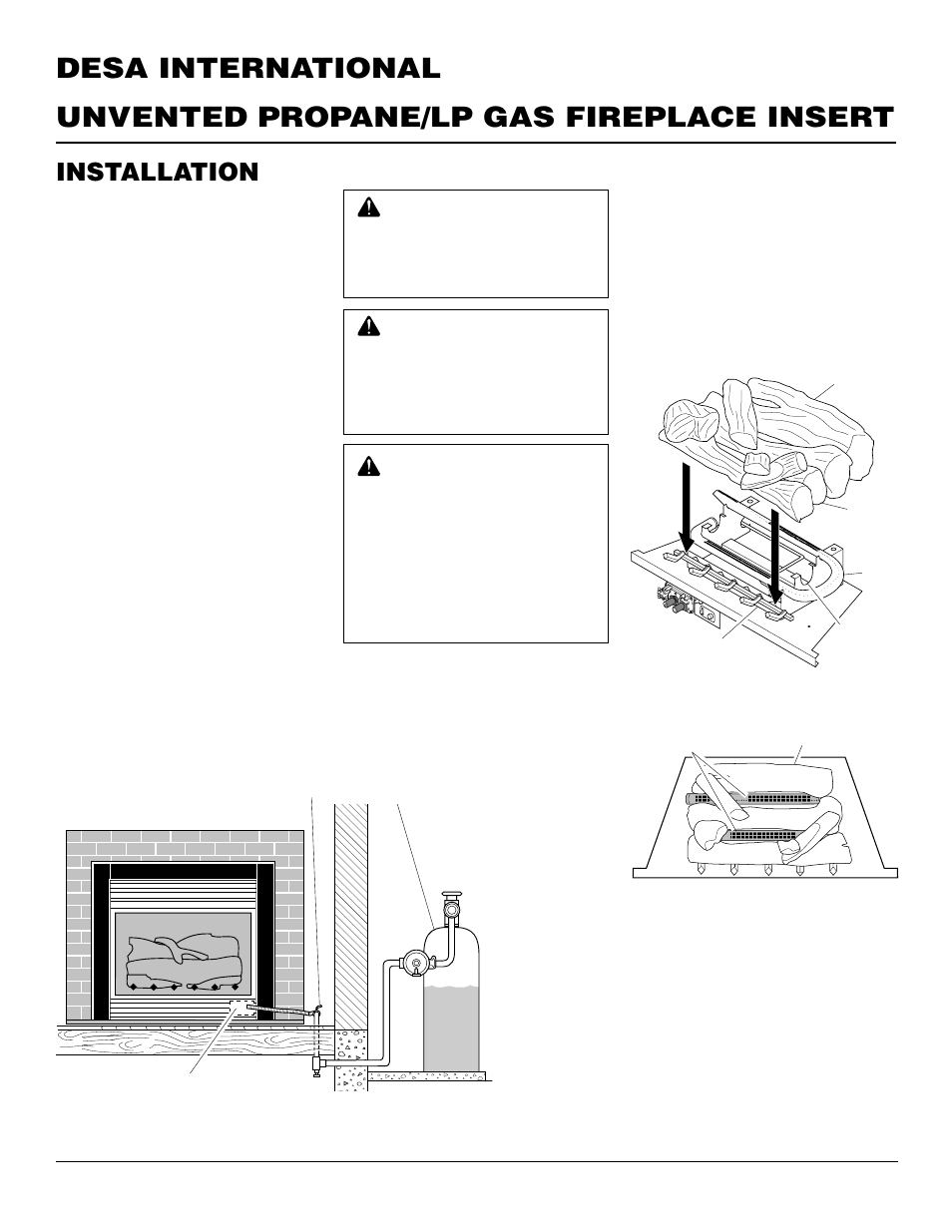 Installation, Continued | Desa VI33PR User Manual | Page 12 / 28